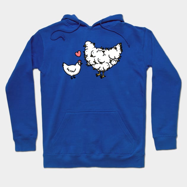 Chicken love Hoodie by Master Tingus store